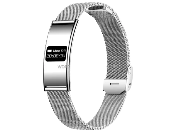 5ATM Waterproof Stainless Steel Smart Bracelet for Women
