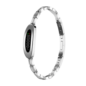 IP68 Waterproof Stainless Steel Smart Watch with Heart Rate and Blood Oxygen Monitor