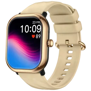 Rose Gold AMOLED Smart Watch for Women