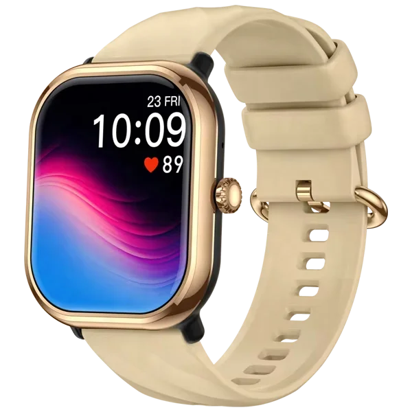 Rose Gold AMOLED Smart Watch for Women