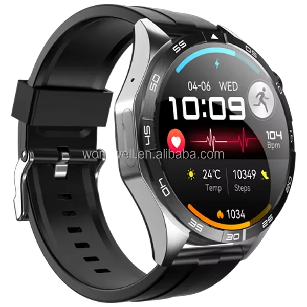 AMOLED Display Android Smart Watch with 4G SIM