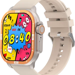 AMOLED Screen Smart Watch with NFC and IP68 Waterproof