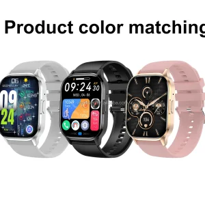 AMOLED Smart Watch with Heart Rate and Blood Oxygen Monitor - Features