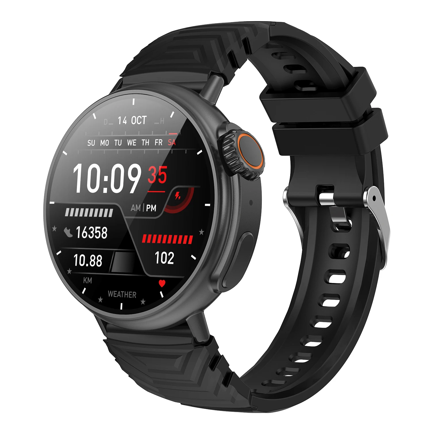 IP67 Waterproof NFC Smart Watch with Bluetooth Calling - View