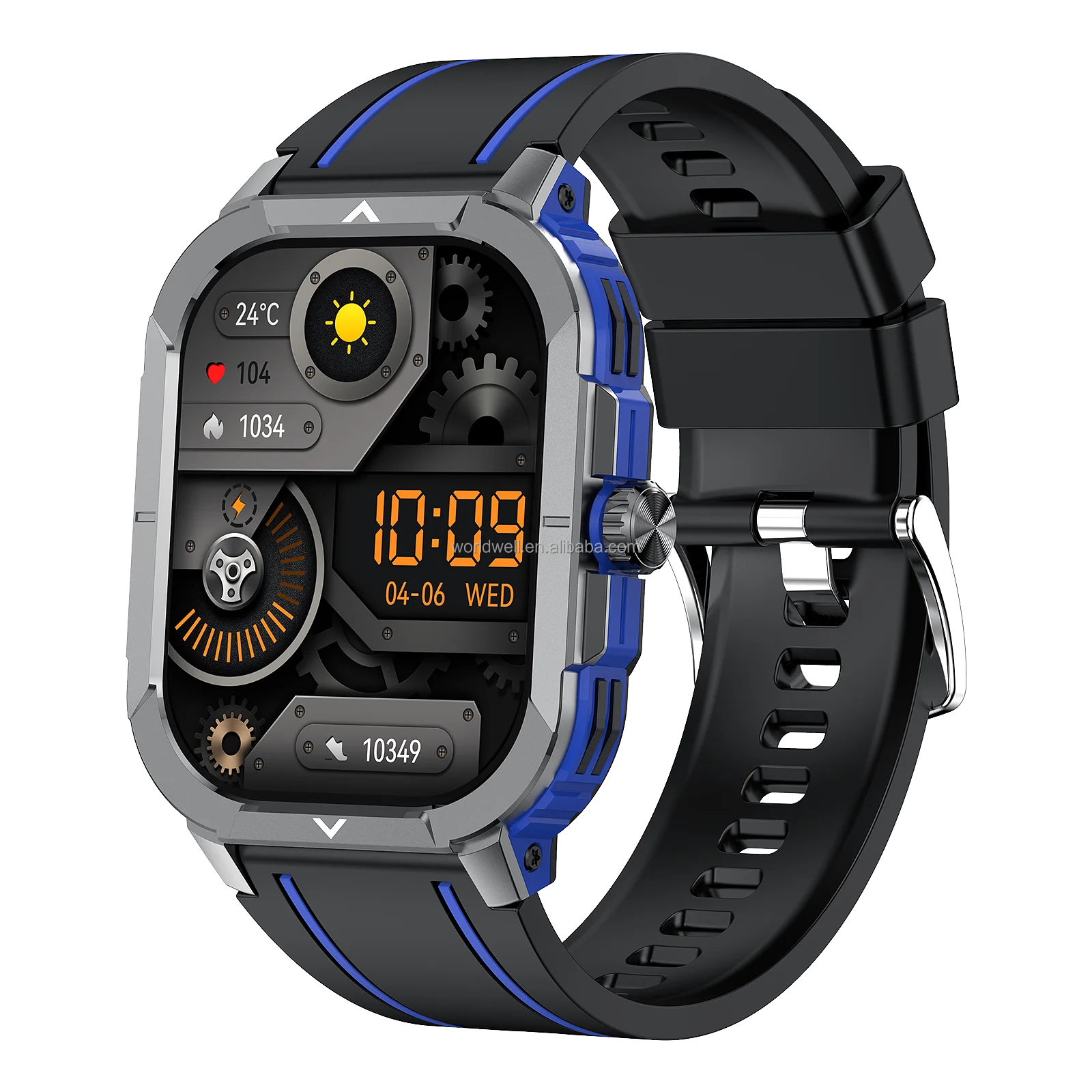 IP68 Waterproof Smart Watch with AMOLED Display and NFC Payment