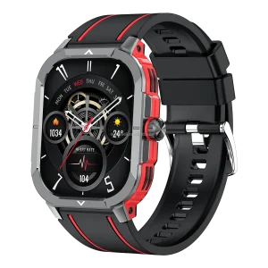 IP68 Waterproof Smart Watch with AMOLED Display and NFC Payment - View