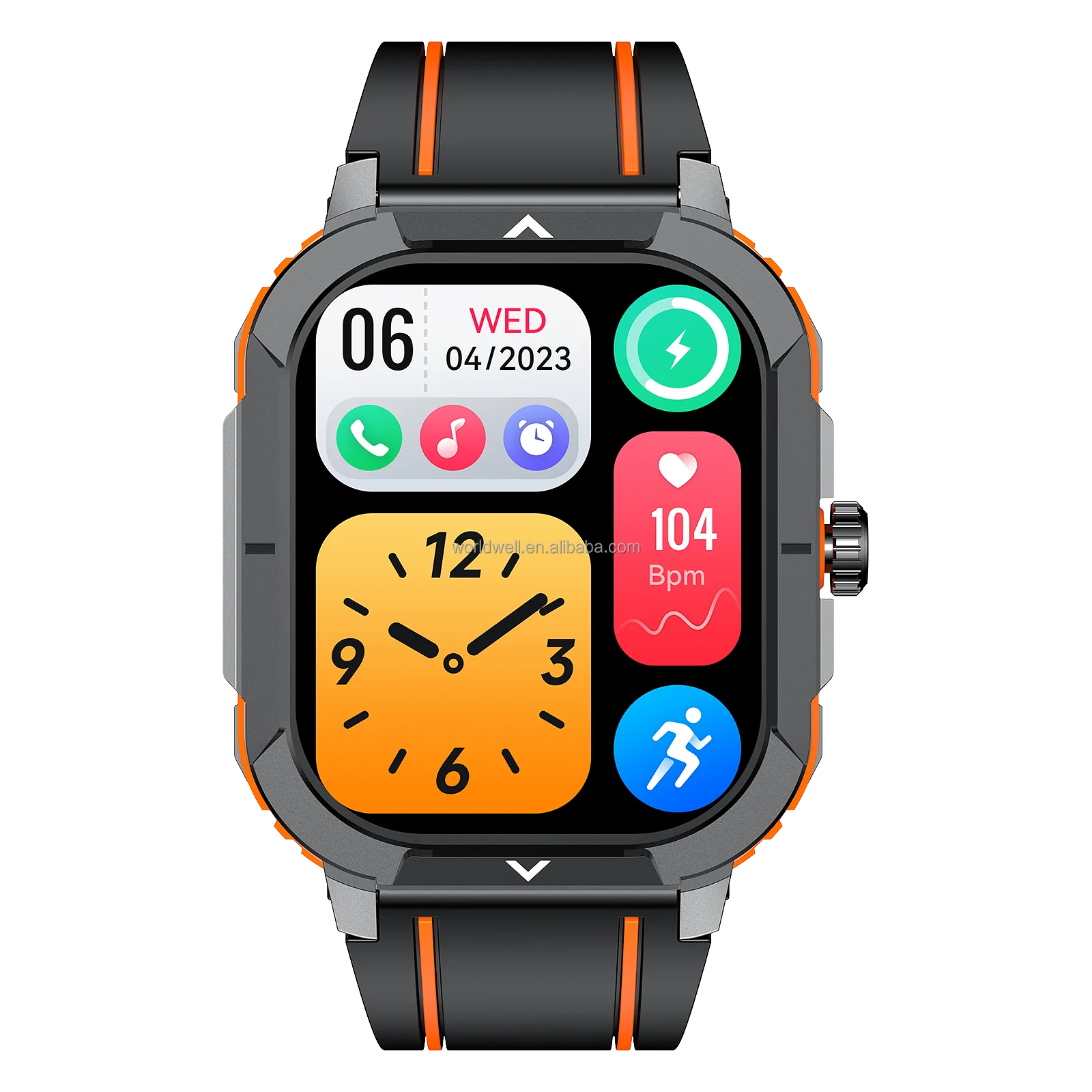IP68 Waterproof Smart Watch with AMOLED Display and NFC Payment - Reference