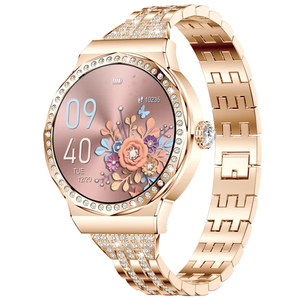 IP68 Waterproof Women's Smart Watch with AI Voice Assistant