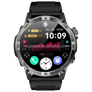 Outdoor Sport Smart Watch with GPS and Health Monitoring - View