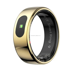 Stainless Steel Health Smart Ring with Touchscreen - Details