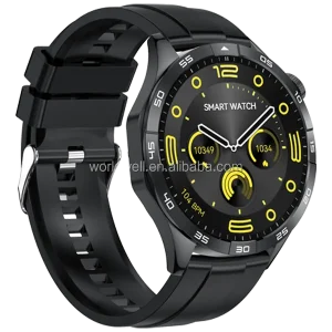 Wireless Charging Sports Smart Watch with AMOLED Screen - View