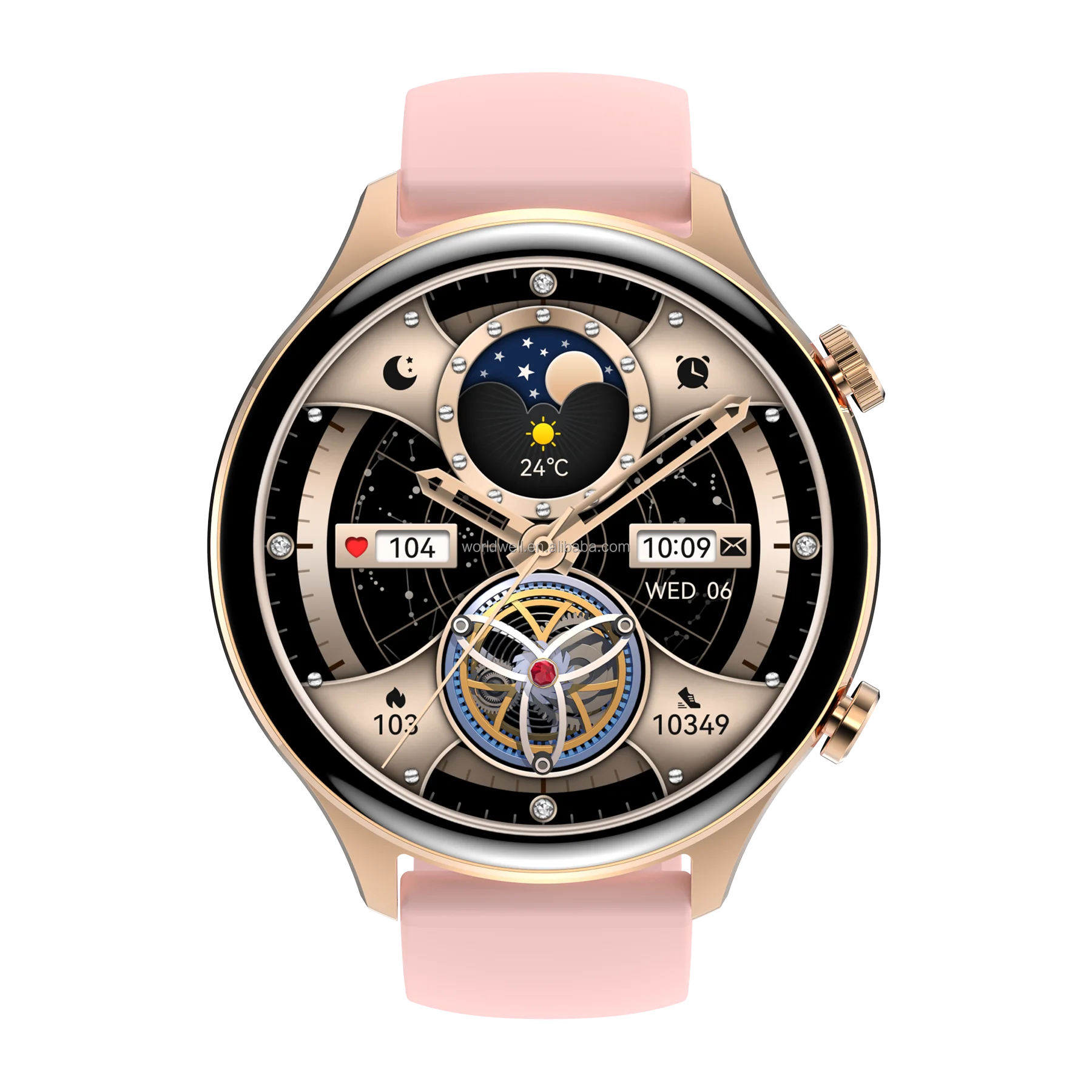 1.75" AMOLED Smart Watch with Bluetooth Calling - Reference