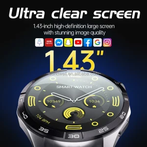 4G GPS Outdoor Sport Smartwatch with NFC and Health Monitoring - View