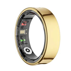 5ATM Waterproof Stainless Steel Smart Health Ring