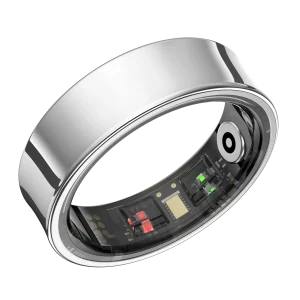 5ATM Waterproof Stainless Steel Smart Health Ring - Features