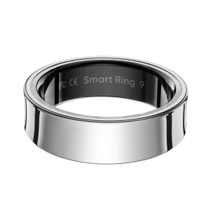 5ATM Waterproof Stainless Steel Smart Ring for Men - View