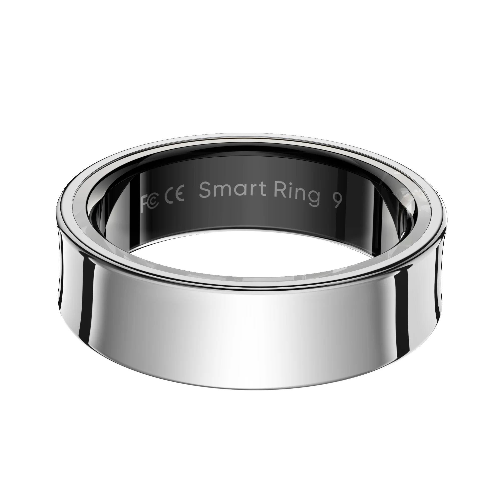 5ATM Waterproof Stainless Steel Smart Ring for Men - View