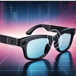 8MP Camera Smart Glasses with AI Assistant and Touch Control