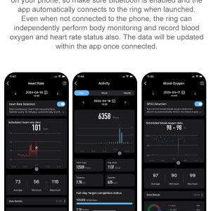 Real-time data can be viewed through QRing