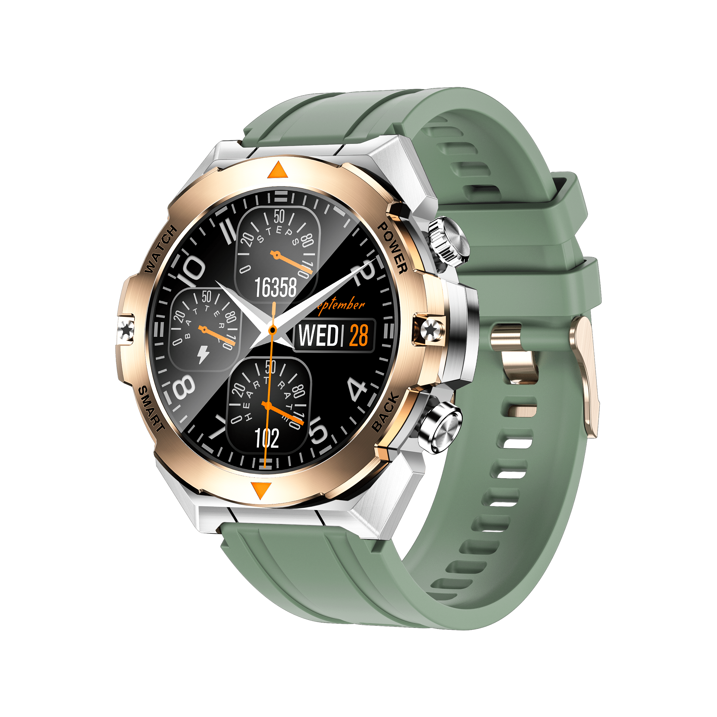 Business Style Smart Watch with BT Calling - IP68 Waterproof #WS003 - worldwell - Image 4