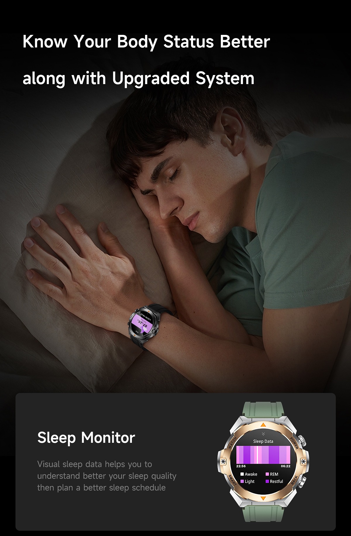 Business Style Smart Watch with BT Calling - IP68 Waterproof #WS003 - worldwell - Image 6