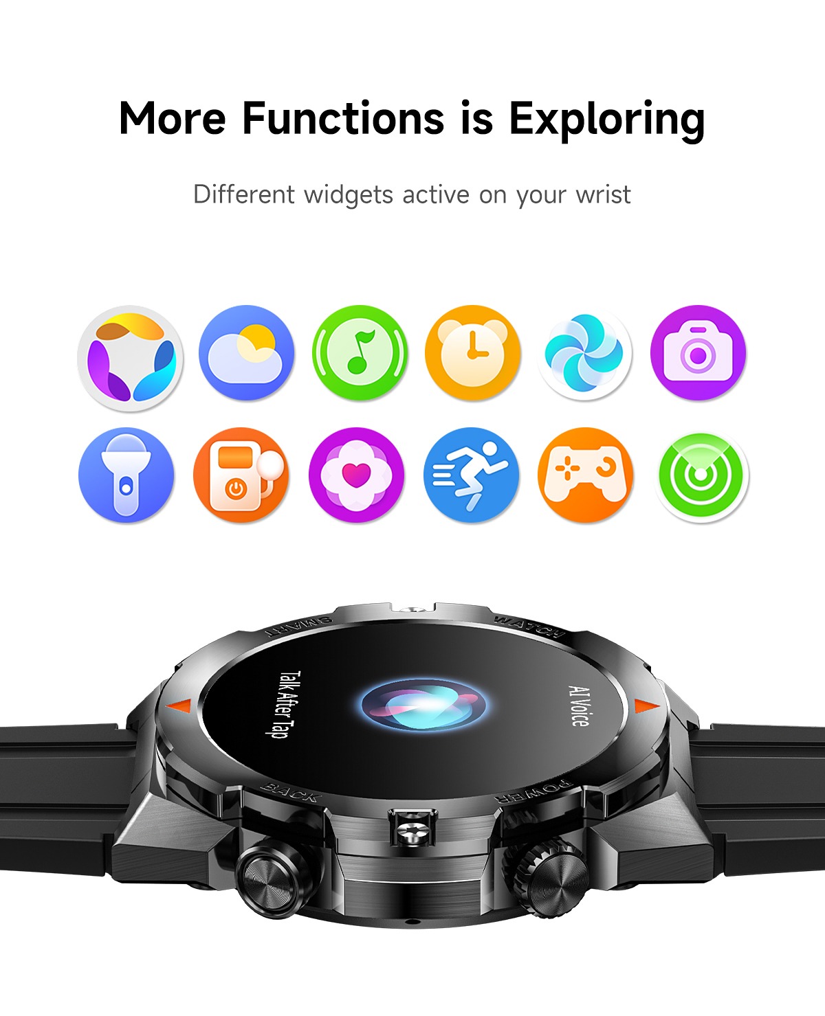 Business Style Smart Watch with BT Calling - IP68 Waterproof #WS003 - worldwell - Image 8