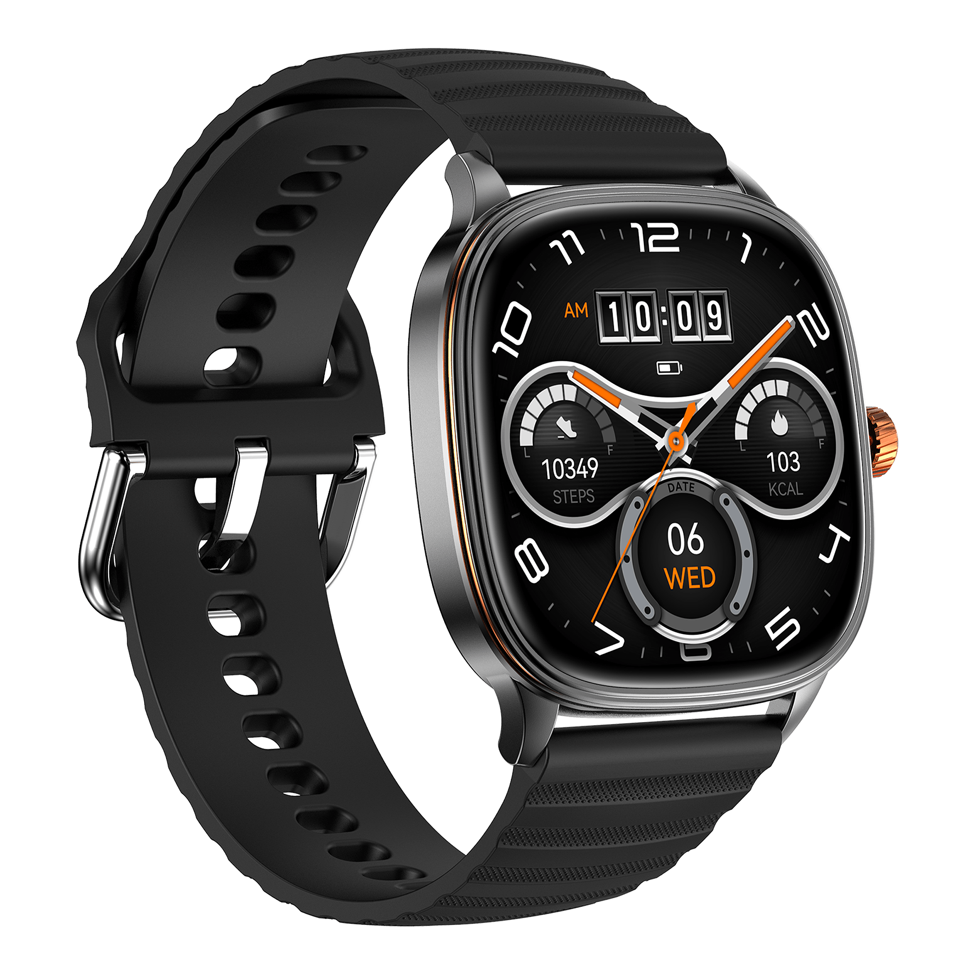 AMOLED Smart Watch with BT Calling NFC - IP68 Health Tracker #WS013 - worldwell - Image 4