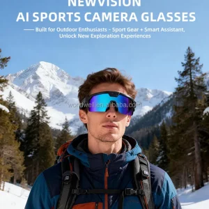 AI Intelligent Camera Smart Sunglasses - Display