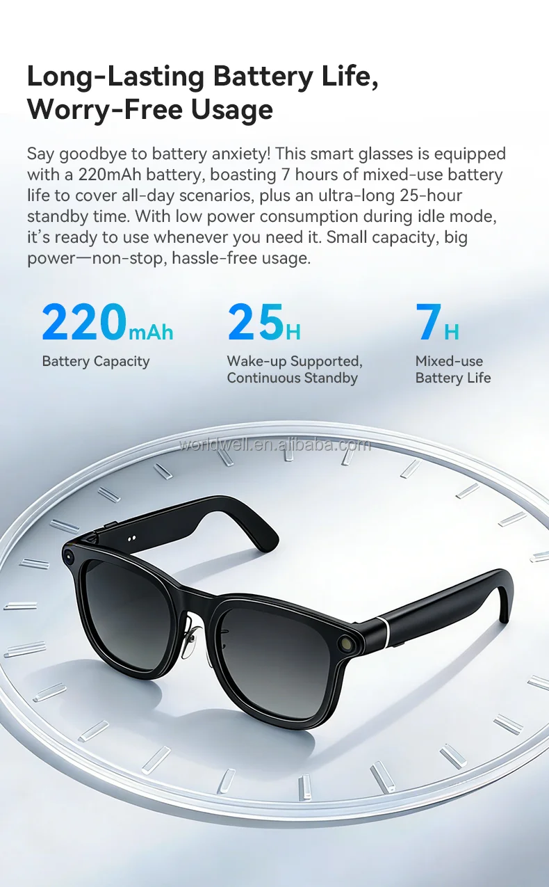 AI Intelligent Smart Glasses with Real-time Translation - View