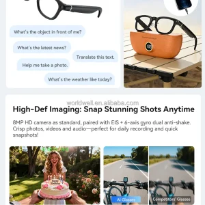 AI Intelligent Smart Glasses with Real-time Translation - Features
