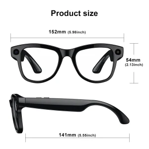 AI Smart Glasses with Real-time Translation and 4K Camera - Reference