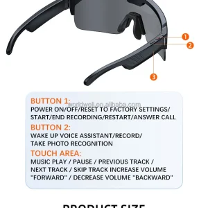AI Translation Smart Cycling Glasses - Reference
