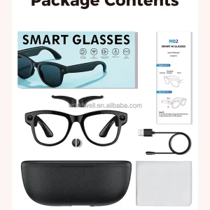 AI Translation Smart Glasses with 8MP Camera - Reference