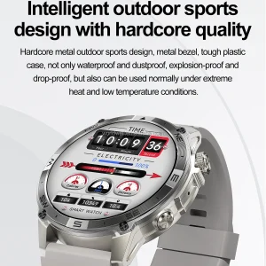 AMOLED GPS Sports Smartwatch with Bluetooth Calling - Display