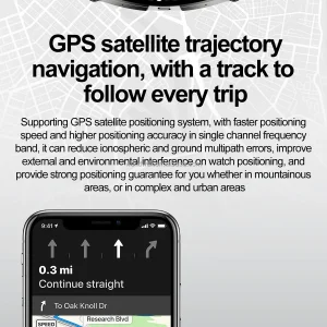 AMOLED GPS Sports Smartwatch with Bluetooth Calling - Reference