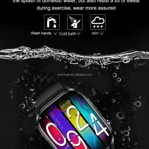 AMOLED Smart Watch with Heart Rate and Blood Oxygen Monitor - Reference