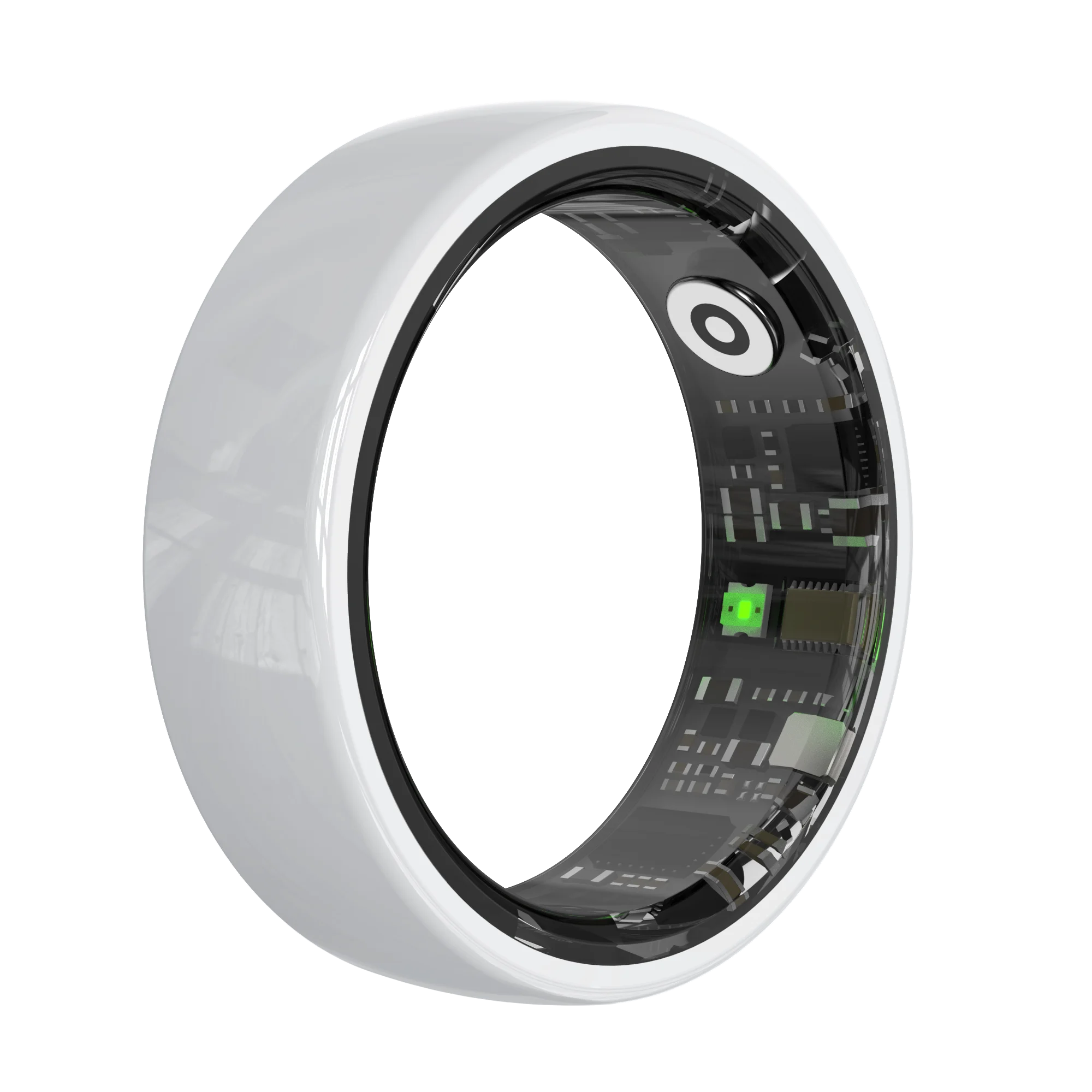 Ceramic Material 5ATM Waterproof Smart Ring