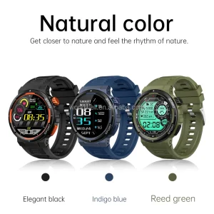 IP68 Waterproof Smart Watch with AMOLED Display - View
