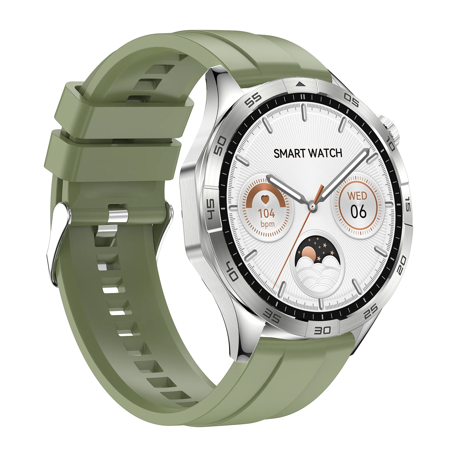 IP68 Waterproof Smart Watch with AMOLED Display - View