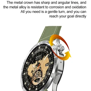 IP68 Waterproof Smart Watch with AMOLED Display - Features