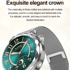 Luxury Ladies Smart Watch with AMOLED Screen and NFC - Features