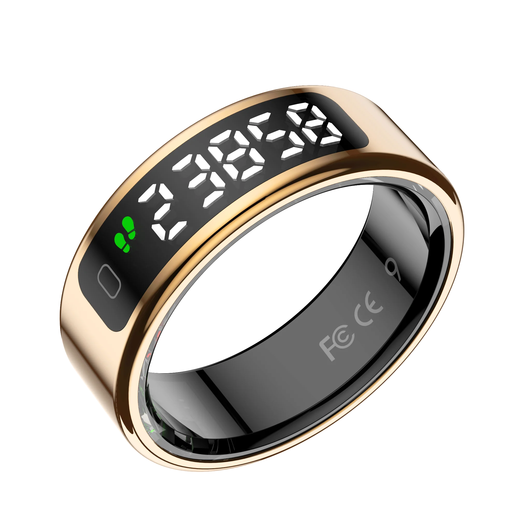 Stainless Steel Health Smart Ring with 5ATM Waterproof - Details