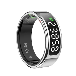 Stainless Steel Health Smart Ring with 5ATM Waterproof - Reference