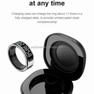 Stainless Steel Smart Ring Health Tracker - Features