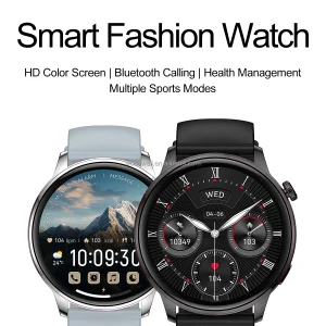 Ultra-Thin AMOLED Smart Watch with NFC and Wireless Calling - Display