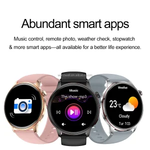 Ultra-Thin AMOLED Smart Watch with NFC and Wireless Calling - Reference