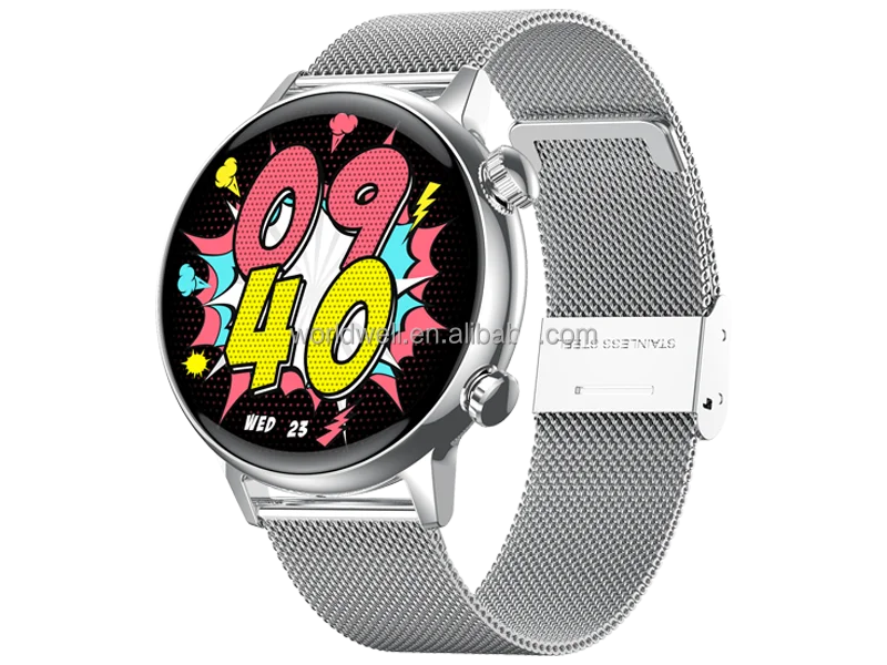 Women's AMOLED Smart Watch with BT Calling NFC - View
