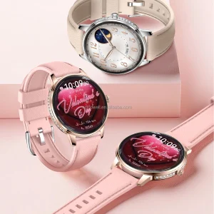 Women's AMOLED Smartwatch with Health Monitoring