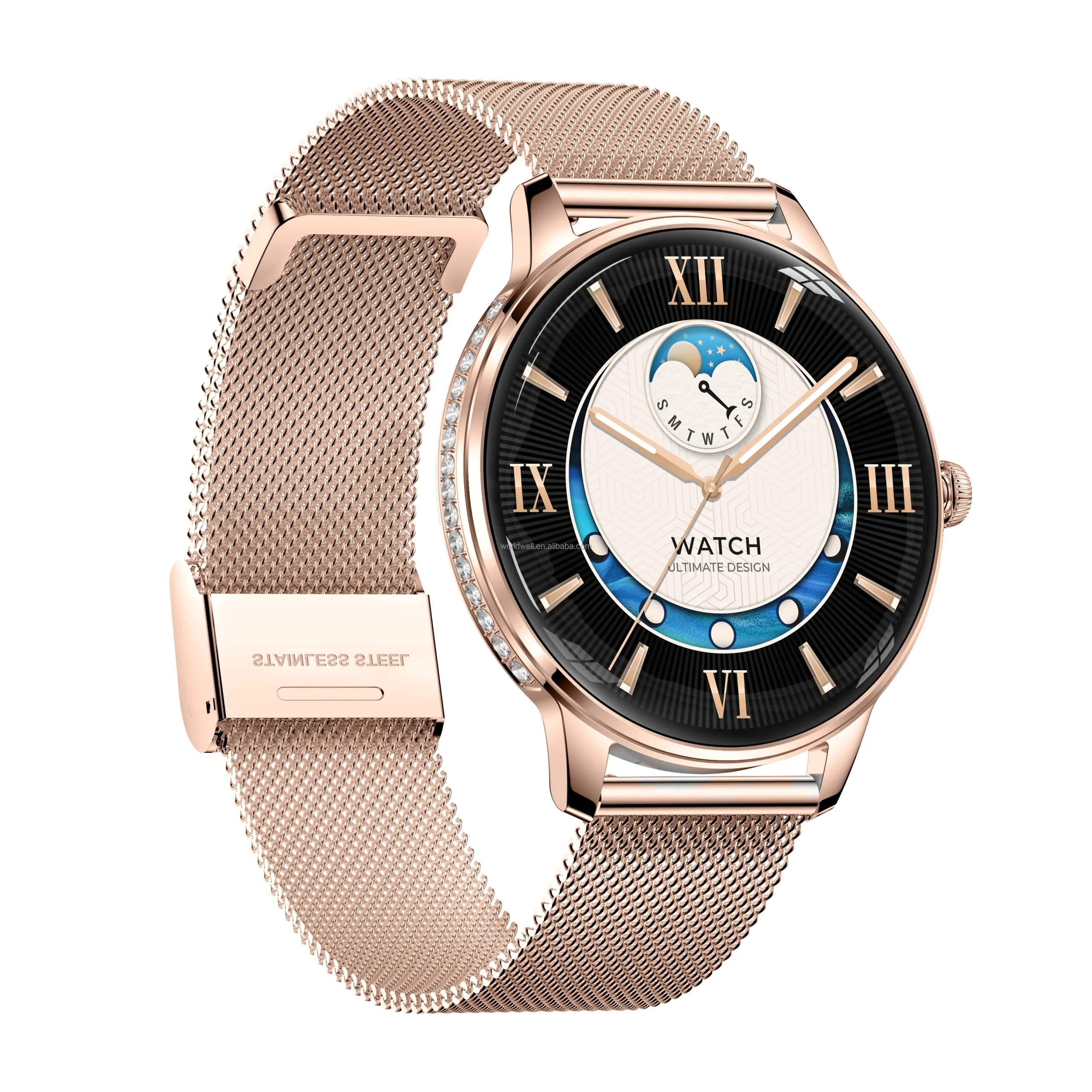 Women's AMOLED Smartwatch with Health Monitoring - Details