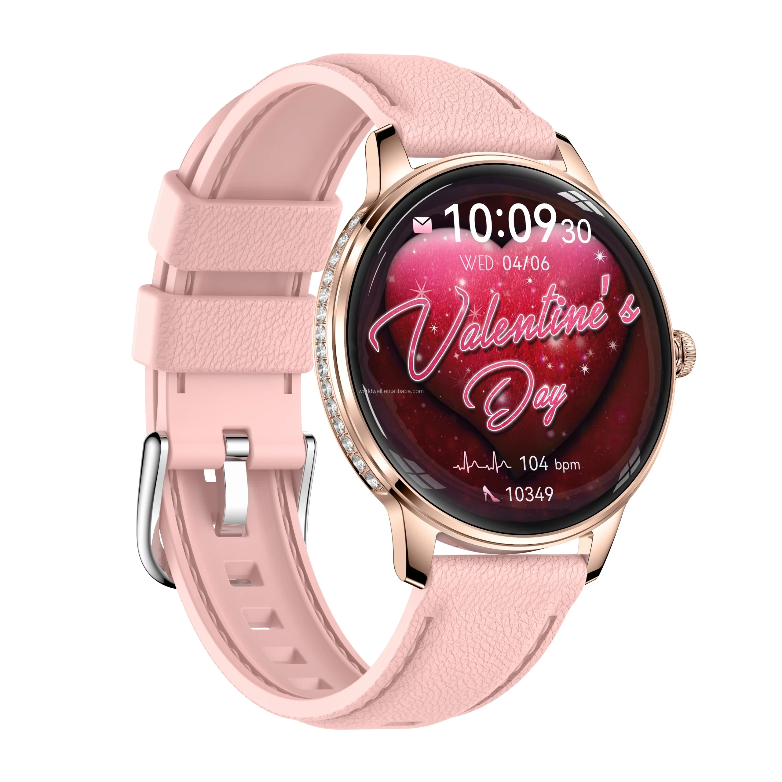 Women's AMOLED Smartwatch with Health Monitoring - View